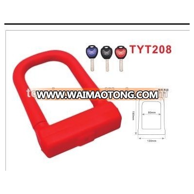 2017 Very Strong Anti-theft Bicycle lock Silicone U lock